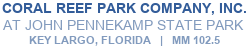 Coral Reef Park Company, Inc. at John Pennekamp State Park